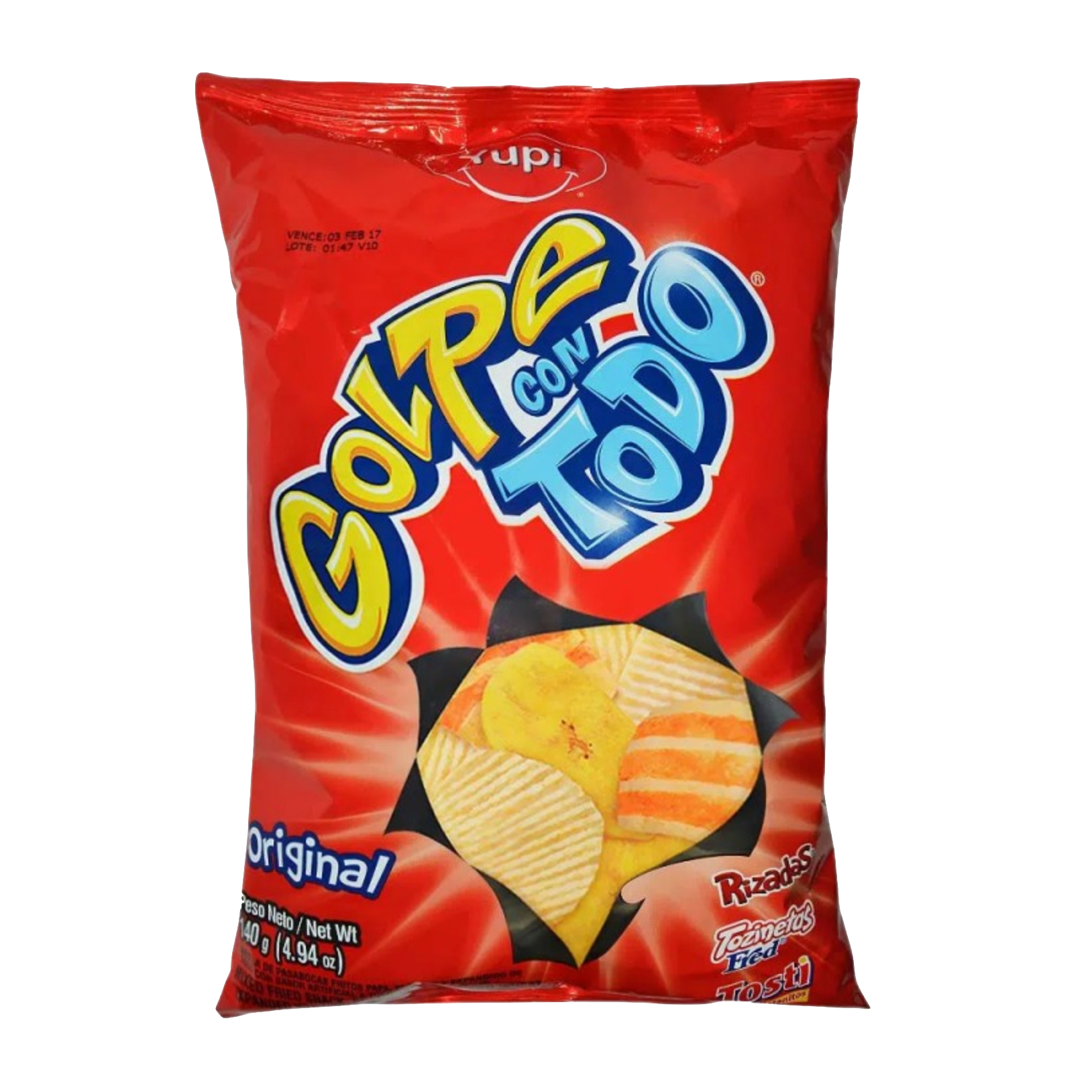 Golpe con Todo YUPI Original