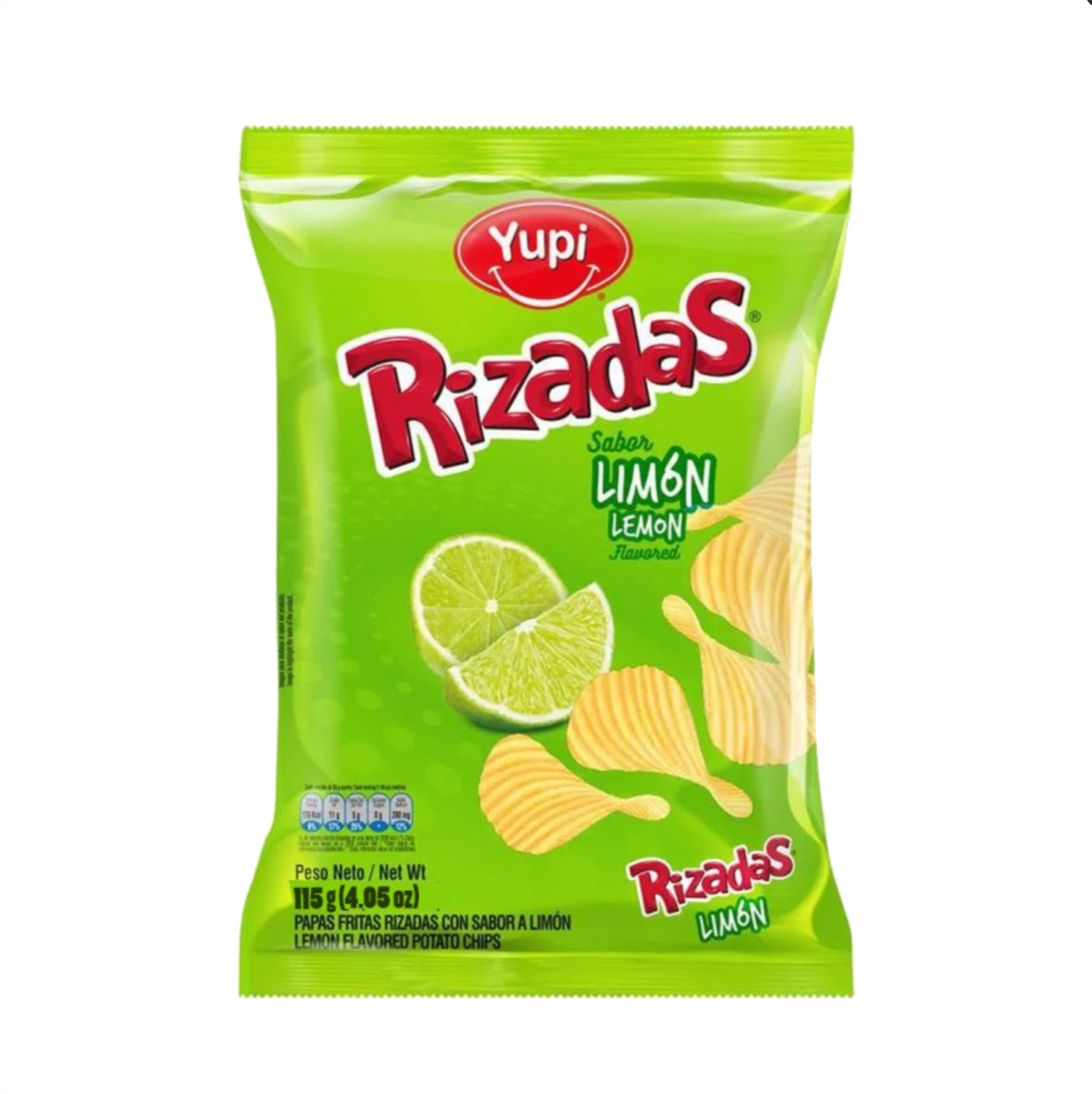 Rizadas sabor a Limón YUPI (115g)