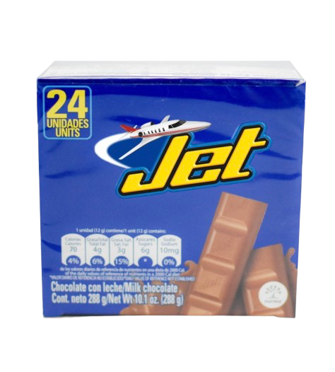 JET Chocolate con Leche (24 Unidades)